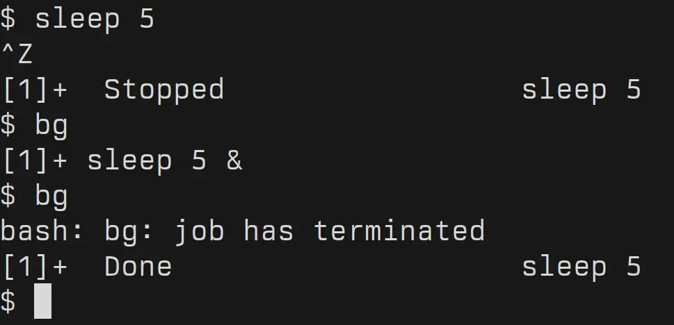 How to Use the bg Command in Linux?